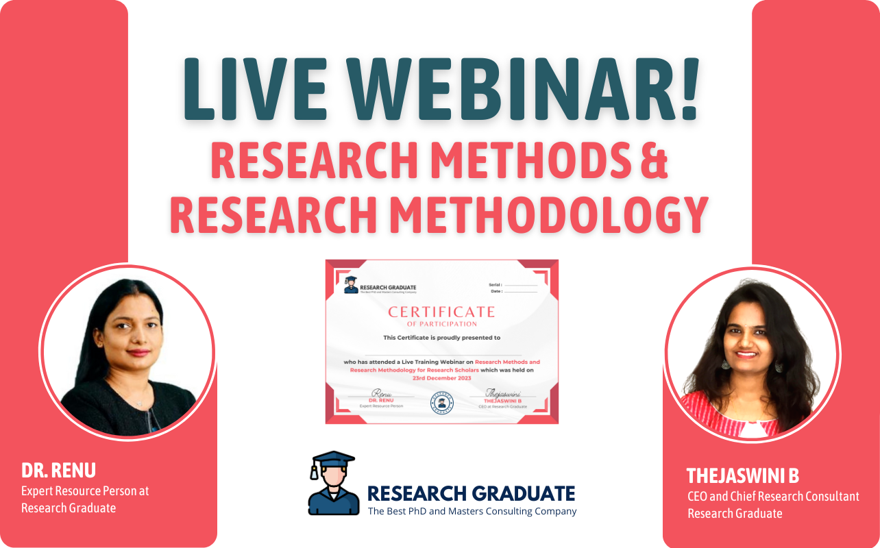 Live Webinar on Research Methods and Methodology for Research Scholars ...