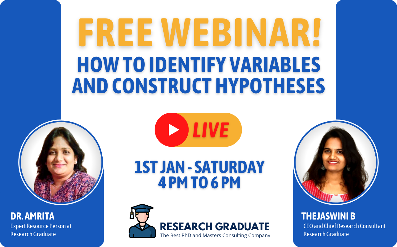 Webinar on The Complete Guide to Identify Variables and Construct ...